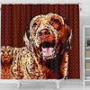 Chesapeake Bay Retriever Dog Print Shower Curtain