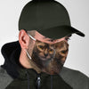 Lovely Lykoi Cat Print Face Mask