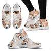 Lovely Cardigan Welsh Corgi Print Running Shoes