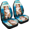 Australian Shepherd Print Car Seat Covers