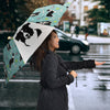 Border Collie Print Umbrellas