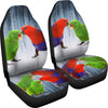 Eclectus Parrot Print Car Seat Covers