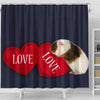 Teddy guinea pig Print Shower Curtain