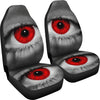 Red Eyes Print Car Seat Covers