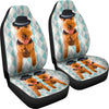 Cute Welsh Terrier Print Car Seat Covers