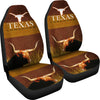 Amazing Texas Longhorn Cattle (Cow) Print Car Seat Covers