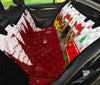 Yorkie Christmas Print Pet Seat Covers