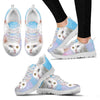 Van Cat On Colorful Print Running Shoes