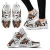 Rottweiler On Designer Print Running Shoes- Limited Edition