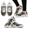 American Shorthair On Black And White Print Running Shoes