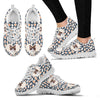 Snowshoe cat Print Sneakers