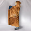 Finnish Spitz Print Hooded Blanket