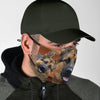 German Shepherd Print Face Shield