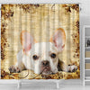 Amazing French Bulldog Print Shower Curtains