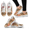 American Bobtail Cat Print Sneakers