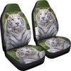 White Bengal Tiger Print Limited Edition Car Seat Covers