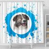 Amazing Aidi Dog Print Shower Curtain