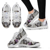Shihpoo Puppy Print Running Shoes