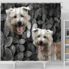 Glen Of Imaal Terrier Print Shower Curtains