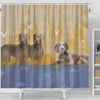 Amazing Weimaraner Dog Print Shower Curtain