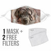 Amazing Neapolitan Mastiff Print Face Mask