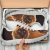 Himalayan Cat On Brown Print Running Shoes- Limited Edition