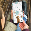 Goldendoodle Dog Print Women's Leather Wallet