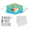 Chow Chow Save Print Face Mask