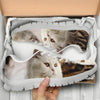 Lovely Persian Cat Print Running Shoes- For Cat Lovers