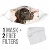 German Shorthaired Pointer Print Face Mask- Limited Edition