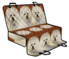 Amazing Bichon Frise Print Pet Seat Covers