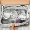 Samoyed Dog On White Print Running Shoes