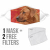 Amazing Rhodesian Ridgeback Print Face Mask