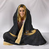 Bombay Cat Print Hooded Blanket