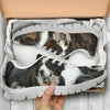 Amazing Bernese Mountain Dog Print Running Shoes