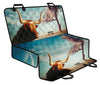 Amazing Texas Longhorn Cattle (Cow) Print Pet Seat Covers