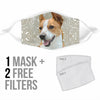 Lovely Basenji Print Face Mask