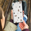 Savannah Cat Print Women's Leather Wallet