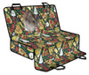 Winter White Dwarf Hamster Eating Pizza Print Pet Seat Covers