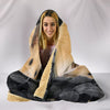 Cute Golden Hamster Print Hooded Blanket