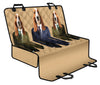 Basset Hound Gentlemen Print Pet Seat Covers