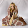 American Paint Horse Print Hooded Blanket