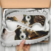 Bernedoodle Print Running Shoes