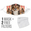 Chihuahua Print Face Mask