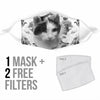 Japanese Bobtail Print Face Mask