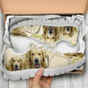 Amazing Golden Retriever Print Running Shoes