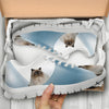 Himalayan Cat Print Sneakers