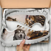 Alaskan Malamute Print Running Shoes- Perfect Gift For Pet Lovers