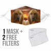 Bloodhound Print Face Mask-Limited Edition