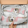 Great Pyrenees Dog Print Sneakers